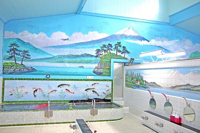 Authentic Onsen Experience Tattoo Friendly Hidden Gem in Shinjuku - Mount Fuji murals and why sento mattered after the war