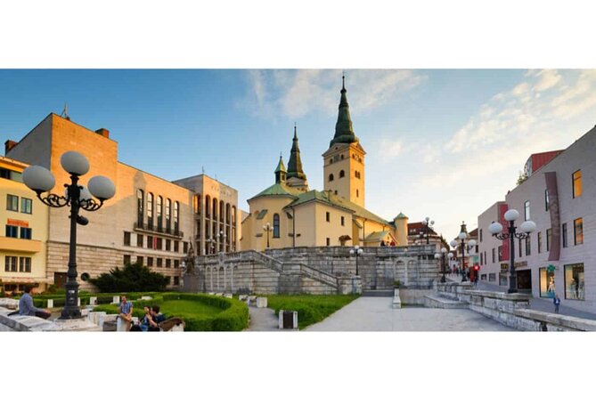 From Bratislava: Cicmany tour with Thermal Bath Entrance - Rajecká Lesná Wooden Bethlehem and the 15-Year Craft