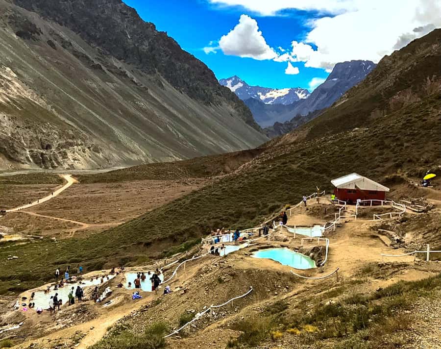 From Santiago: Maipo Canyon Volcano and Hot Spring Tour - Cajón del Maipo Canyon Stop: Guided Views, Wildlife, and Snacks