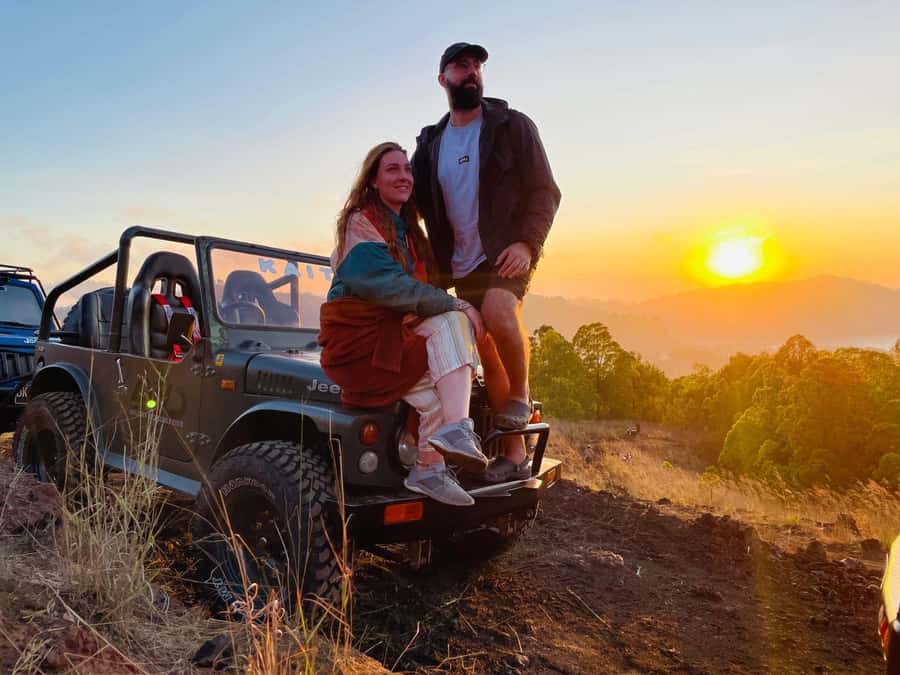 From Ubud: Mount Batur Shared Jeep Sunrise & Hot Spring Tour - What’s Included Before You Freeze: Coffee, Water, and Breakfast