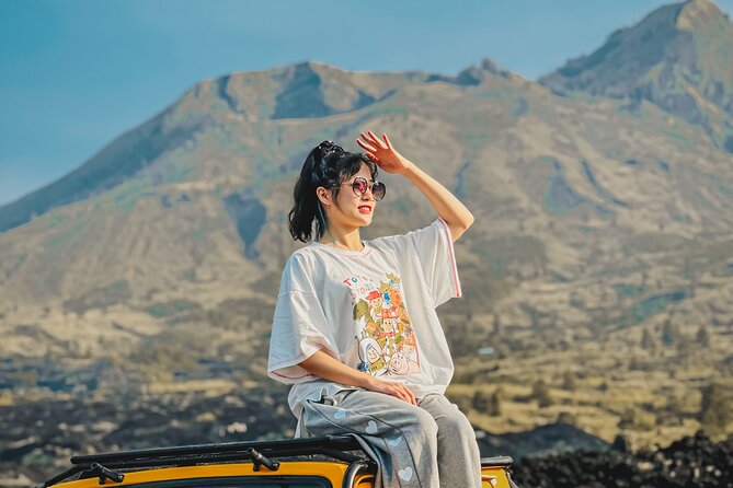 Mount Batur Sunrise By Private Jeep include Hot Spring - The UN-style lava stop: a quick history break that helps you see