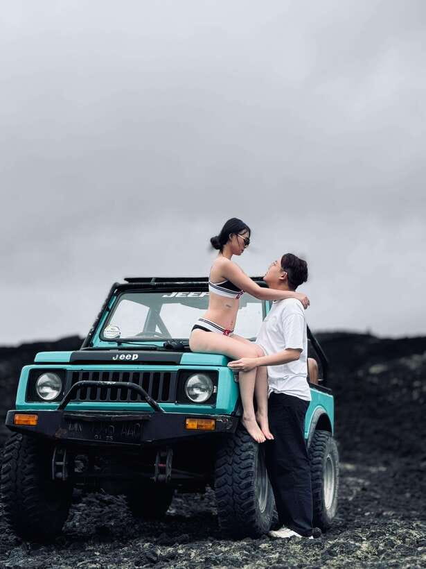 Mount Batur Sunset/Sunrise Jeep Tour & Natural Hot Springs - Sunset Option: Sleep In, Then Coffee, Hot Springs, Lava, and Glow