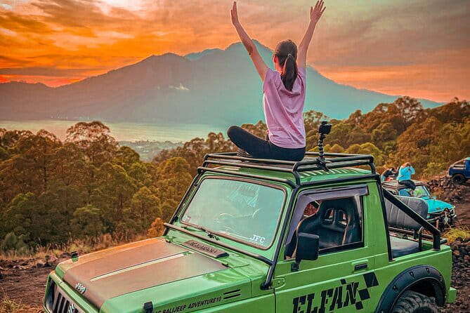 Mt Batur Sunrise Jeep & Natural Hot Spring Tour - Ubud pickup to the caldera: how the day stays organized