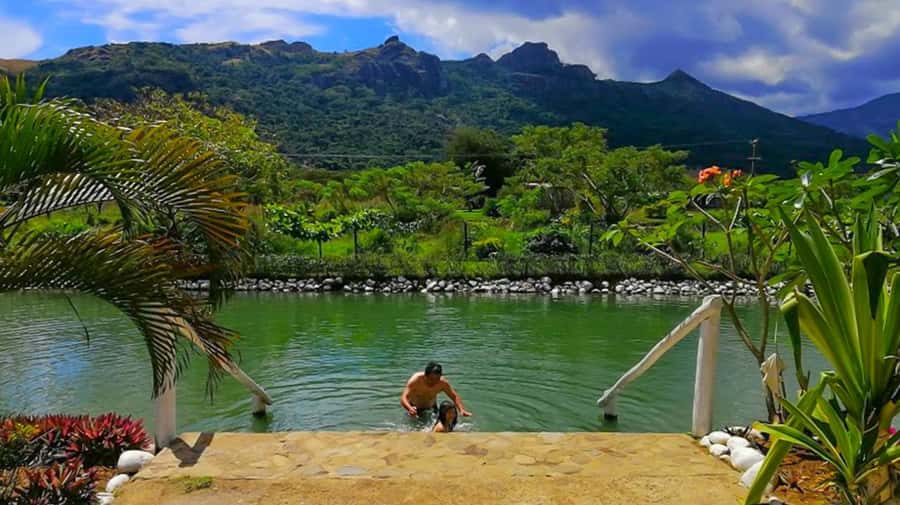 Nadi: Garden Village Hot Spring & Temple Highlights Tour - Sabeto Hot Springs and mud pool: the messy reward