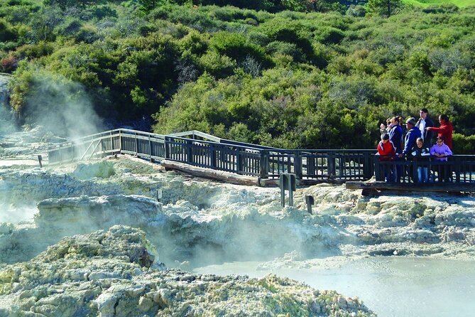 ROTORUA - Hell's Gate Geothermal Park & Mud Spa Day Trip - SH33 and Okere Falls: a quick scenic breath