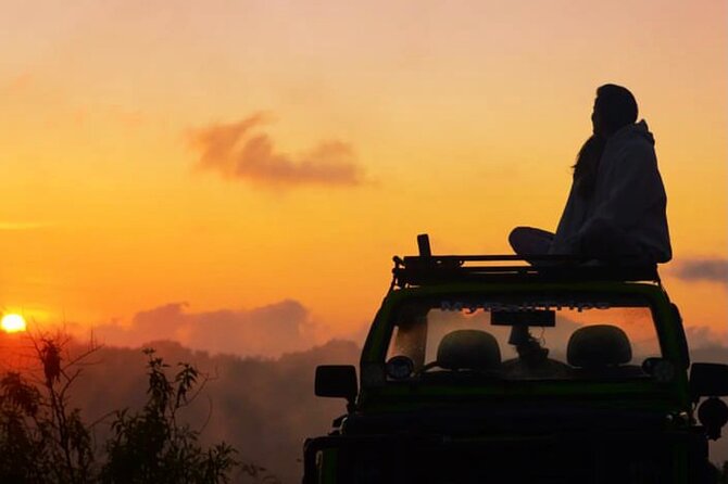Sunrise / Sunset Jeep Tour Mt. Batur Kintamani & Hot Spring - The Black Lava and Black Sand Stop: What Makes This More Than a View Drive