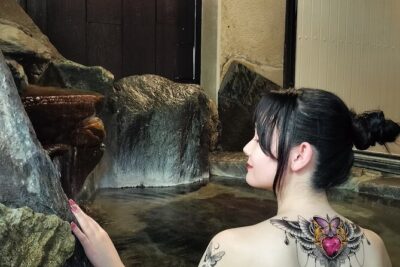 Tattoo-friendly open-air Onsen & drink - Tokyo Skytree Views From the Bath: Indoor vs Outdoor Reality Check