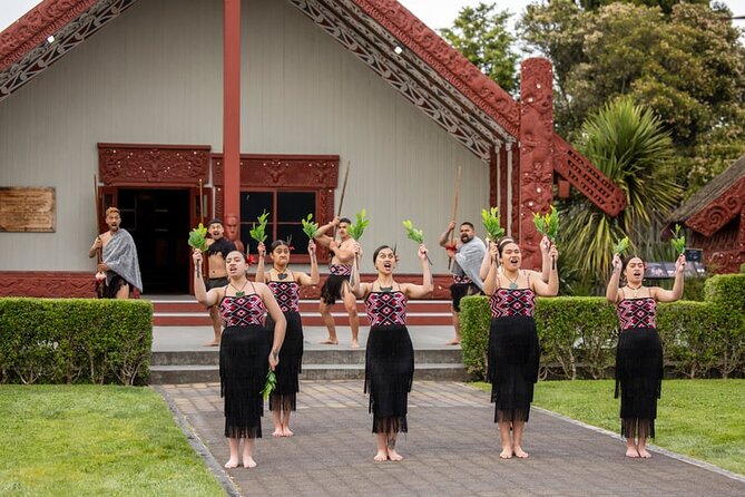Te Puia Geothermal, Kiwi and Māori Art - Māori welcome in a carved meeting house: what you’ll actually see