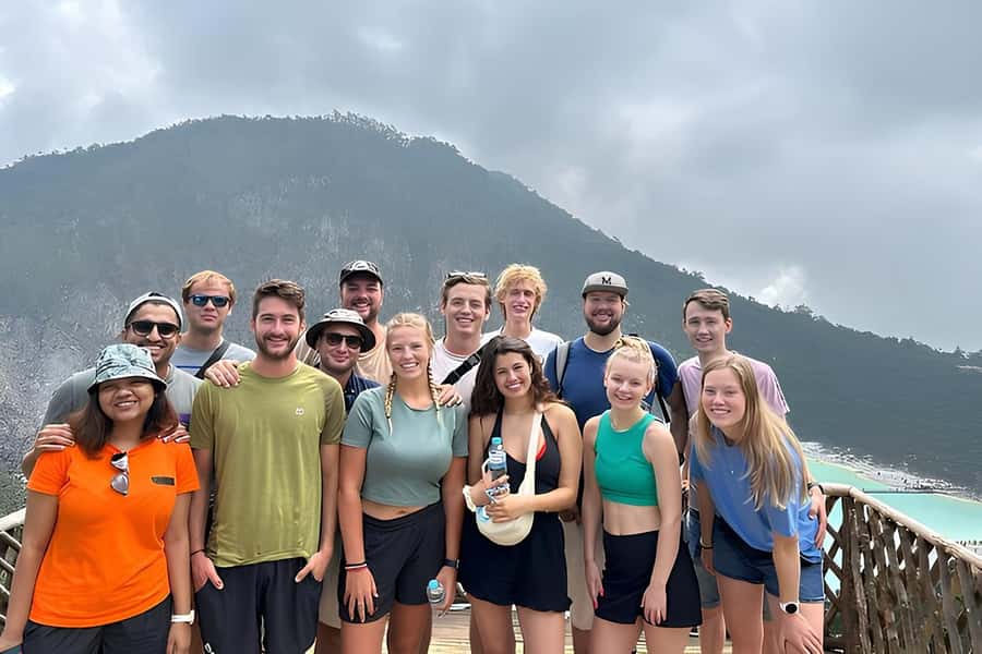 Volcano, Hot Spring, Mud Bath & Tea plantation all included - A 10-hour Bandung loop that hits volcano, tea, and geothermal fun