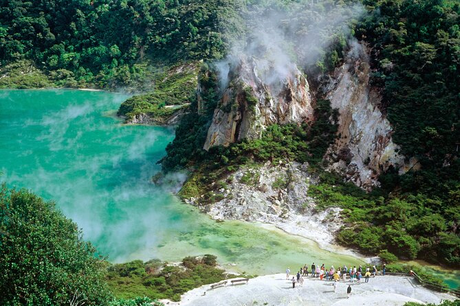 Waimangu Geothermal Valley & Lake Rotomahana Tour – 7hrs - The 4 km guided walk: where the heat and craters make sense