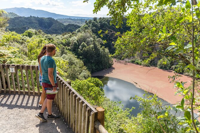 Waimangu Geothermal Valley & Lake Rotomahana Tour – 7hrs - Lake Rotomahana cruise: geothermal views you only get by boat